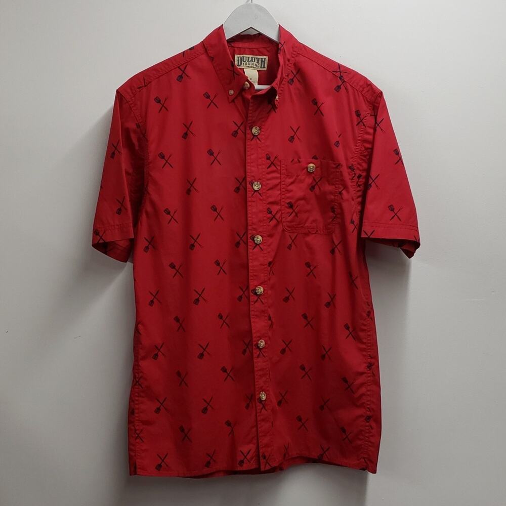 Duluth Trading Co Short Sleeve Graphic Shirt Men's Small